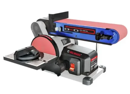 Фото для Станок шлифовальный ленточно-дисковый 500Вт, 444 м/мин BDG 100/152L S221A Белмаш