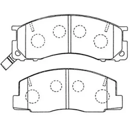 Фото для Колодки PF-1399 (A408) NISSHINBO