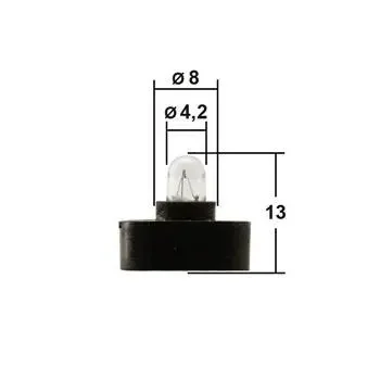 Фото для Автолампа 14V 1567 80mA T4.2 панели приборов Koito 