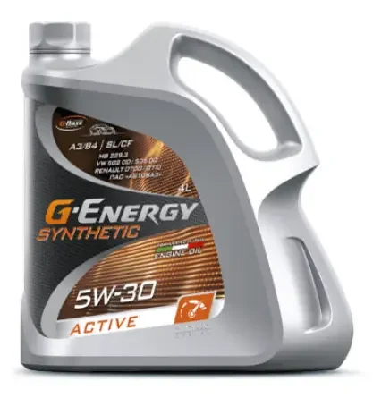 Фото для Масло моторное G-Energy Active 5w-30 синт. 4л