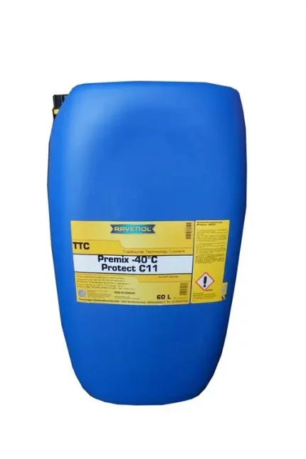 Фото для RAVENOL Антифриз TTC C11 желтый 60л