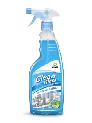 Фото для Очиститель стекол с триггером Голубая лагуна GRASS 0,6л
