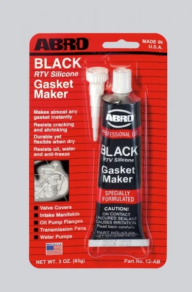 ABRO Герметик прокладка.черный 85гр 12-AB (USA)