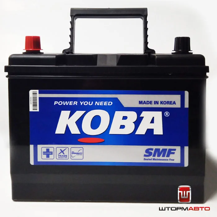 Аккумулятор KOBA MF95E41R, Корея (100 а/ч)