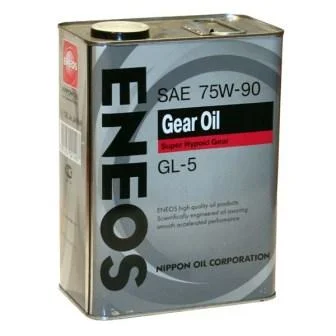 Трансмиссионное масло ENEOS GL-5 75W-90 (4л)