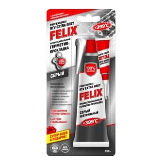 Герметик-прокладка FELIX (серый) 100г