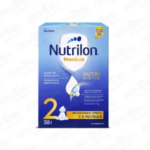 Смесь Nutrilon Premium 2 молочная 350г с 6мес БЗМЖ