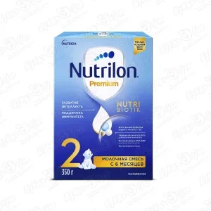 Фото для Смесь Nutrilon Premium 2 молочная 350г с 6мес БЗМЖ