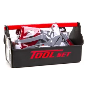 Фото для Набор игровой Ящик с инструментами черно-красный