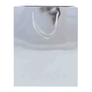 Фото для Пакет подарочный Праздник с металлическим блеском 32х26х10см в ассортименте 