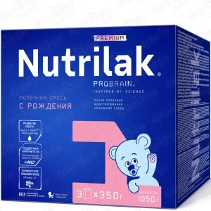 Фото для Смесь молочная Nutrilak Premium 1 1050г с 0мес БЗМЖ