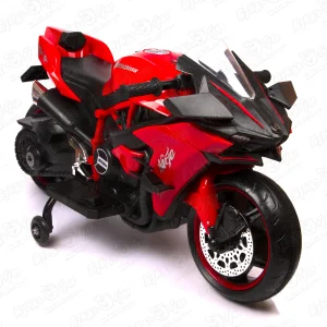 Мотоцикл H2R аккумуляторный черно-красный