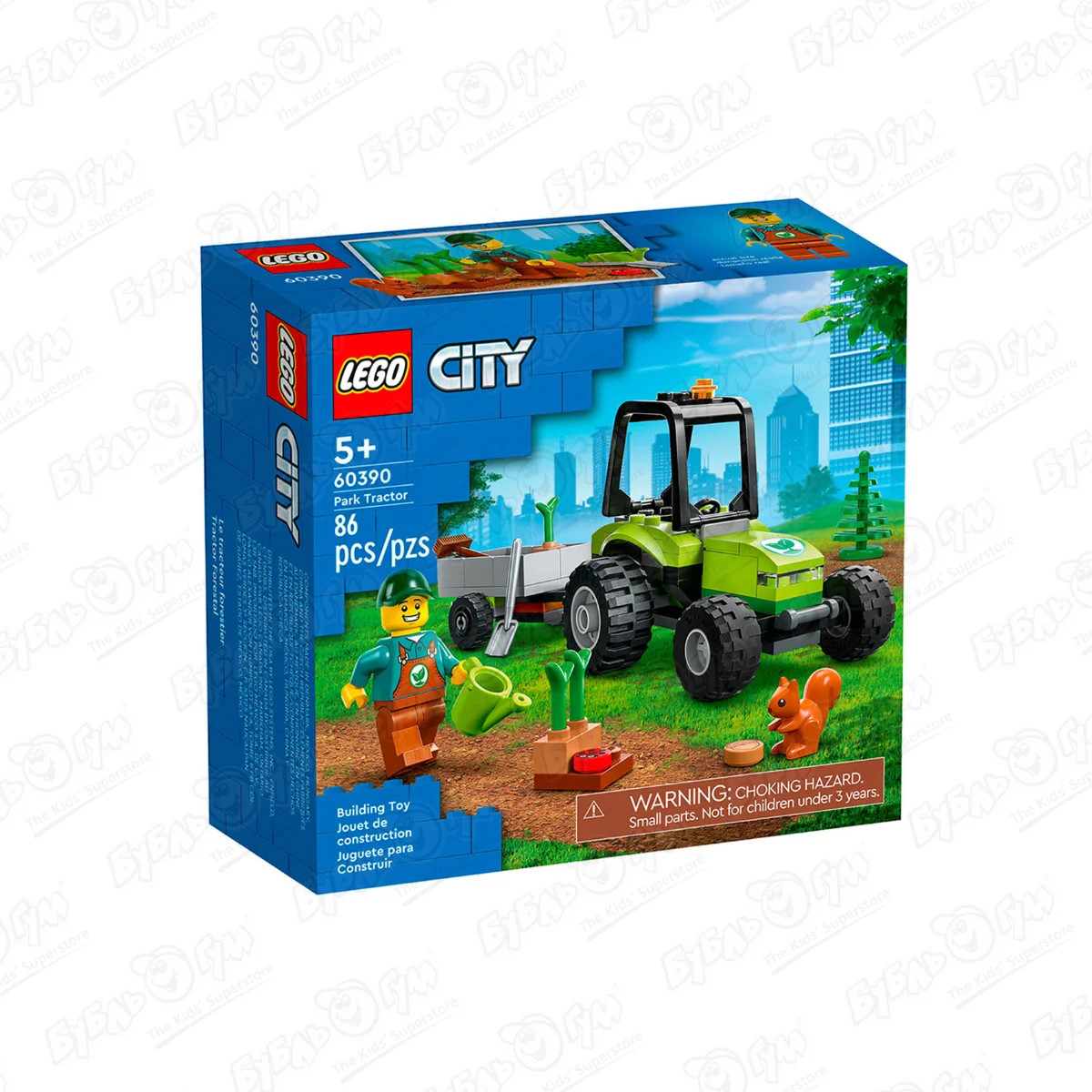 Конструктор LEGO CITY Парковый трактор