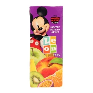 Фото для Нектар Leon baby Disnep Микки Маус и друзья мультифрукт 200мл