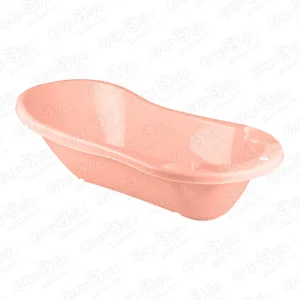 Ванна со сливом Пластишка розовая 1000х490х305 мм 46л