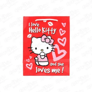 Пакет подарочный Hello Kitty 18х22,7см