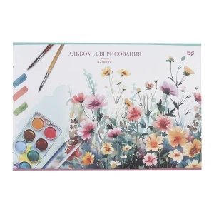 Фото для Альбом для рисования на скрепке краски в цветах 32л