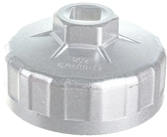 Ключ для снятия масляного фильтра 67 мм 14 граней - АвтоДело (40530)