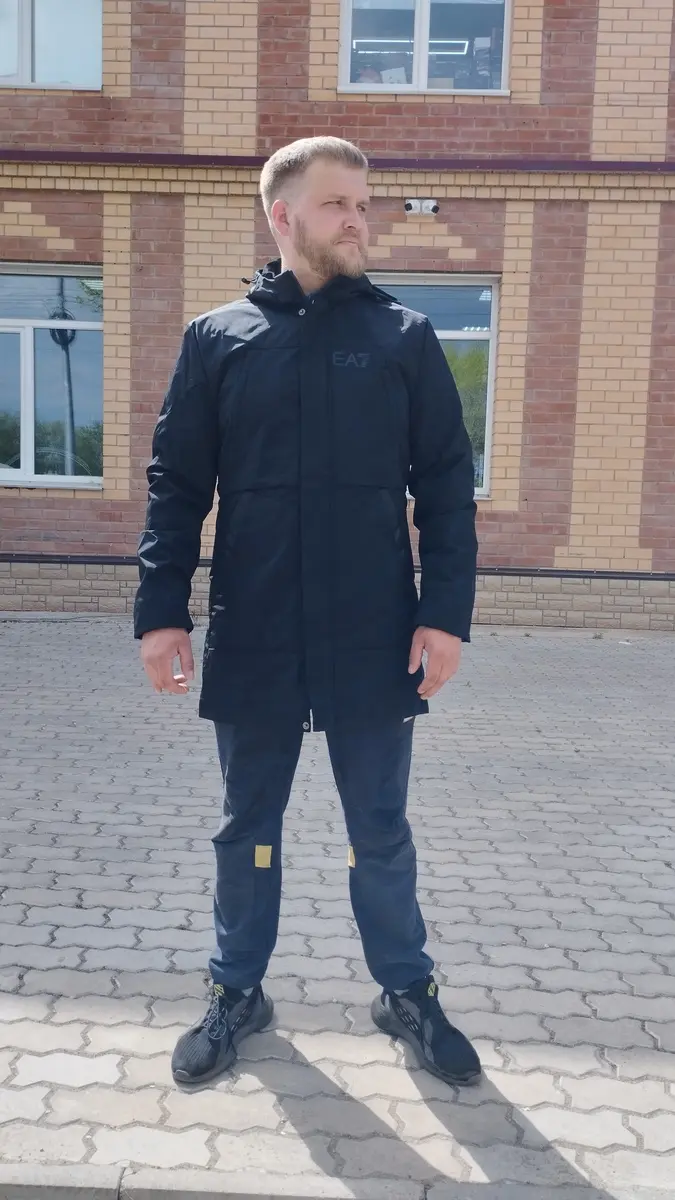 Куртка ДМС мужская MG арт. 8901 черный