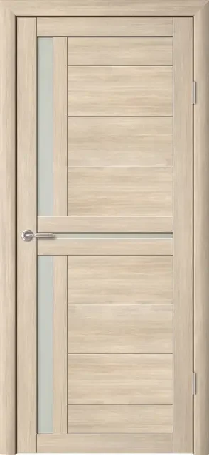 Фото для Полотно дверное лиственница мокко Эко-шпон стекло матовое 800*2000*40 ФРЕГАТ