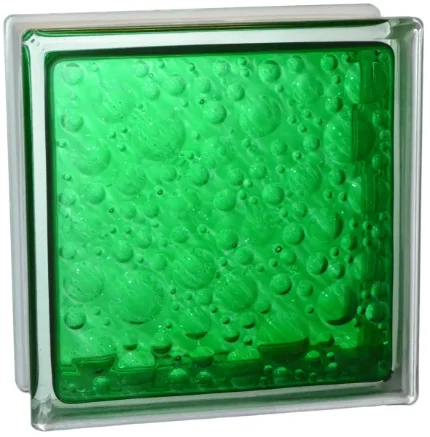 Фото для Стеклоблок Савона изумрудный 190*190*80 Glass Block