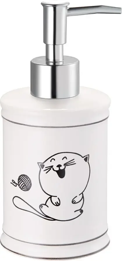 Фото для Дозатор для жидкого мыла настольный,керамика, Happy Cats