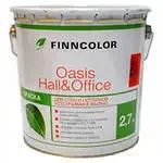 Фото для TIKKURILA Краска для стен и потолков "Oasis Hall@Office" основа С 4 2,7 л