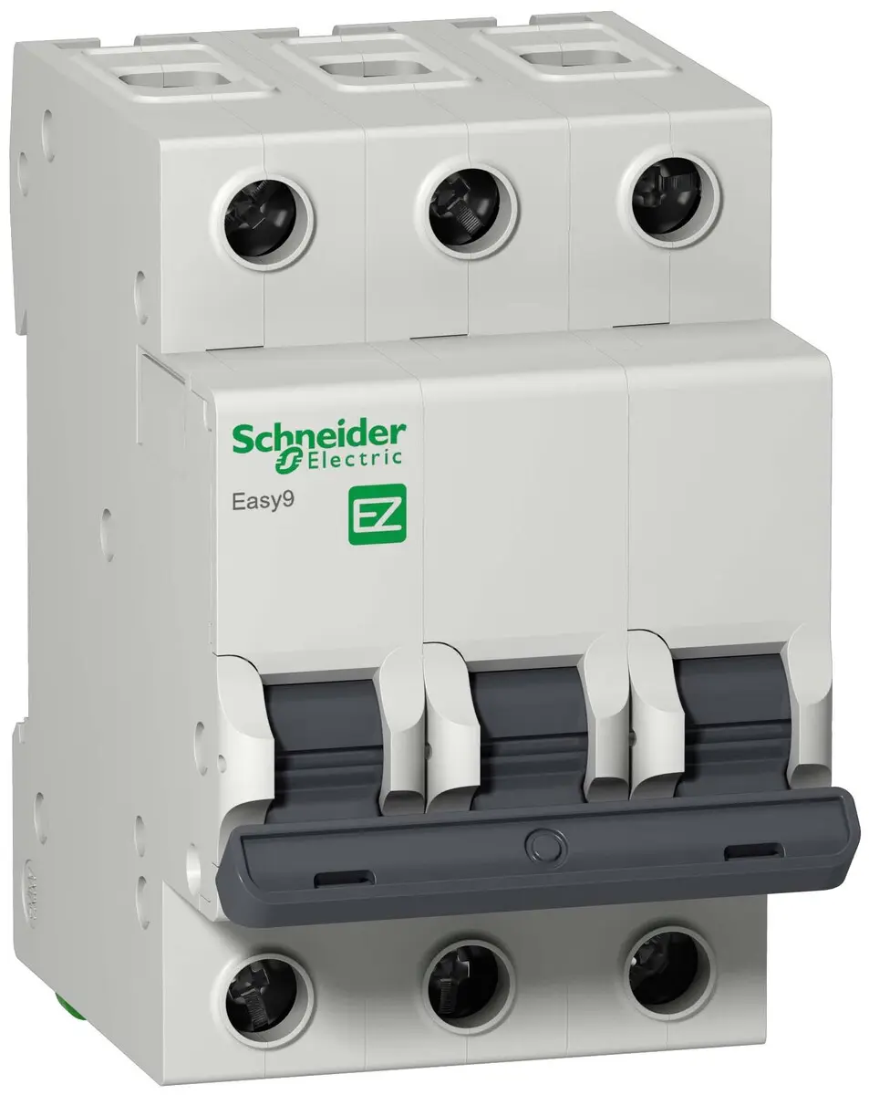 Автоматический выключатель 3Р 16А (C) EASY 9 Schneider Electric