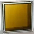 Стеклоблок Гладкий бронзовый 190*190*80 Glass Block