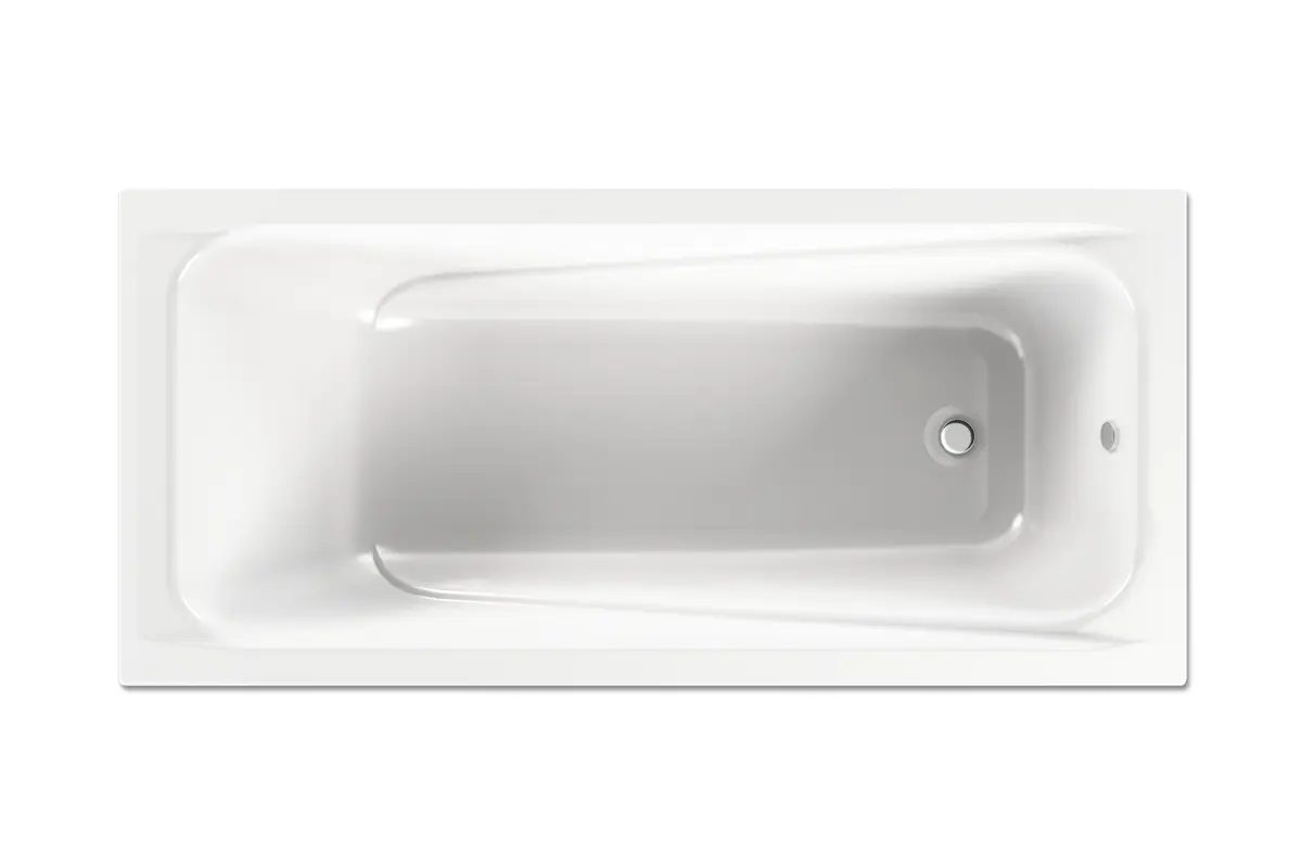 Ванна акриловая Light белая + монтажный комплект 1600*700*500 МетаКам