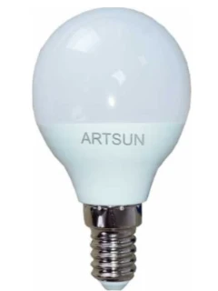Лампа LED P45 7W E14 6500K ARTSUN 51636