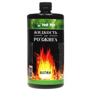 Фото для Жидкость д/розжига 1л Углеводородная ULTRA Hot Pot