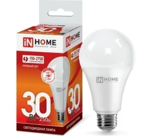 Фото для Лампа LED-А70-VC 30Вт 6500K Е27 IN HOME