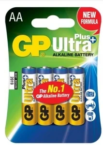 Фото для Батарейка GP ultra plus 15AUP-2CR4 AA пальчиковая 4штуки