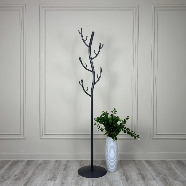 Фото для Вешалка-стойка Дерево №9 (Графит)