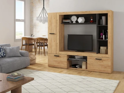 Фото для Гостиная Оскар 3 (Дуб золотой/Венге)