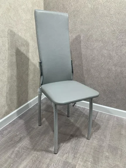 Фото для Стул Лорд экокожа (Серый/Опора хром)