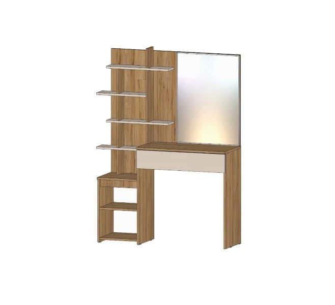 Фото для Стол туалетный Ленора (Дуб вотан/Кашемир)