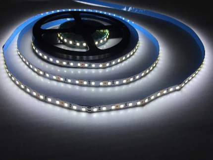 Фото для 15 0037 Лента светодиодная 2835, 180LED\м, 12V, 14,4W\м, 10мм, IP20, холодный белый, AQ