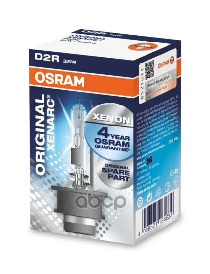 Фото для А/Лампа D2r 35w/85v P32d-3 Xenarc Osram 66250 Osram арт. 66250