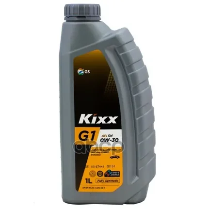 Фото для KIXX Масло Моторное 0w30 Sn/Cf 4l Kixx G1 Синтетика L205644te1