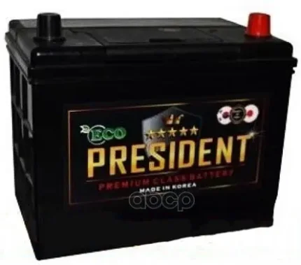 Фото для Аккумулятор 6ст- 80 А/Ч 90d26l Super President ( Корея ) President арт. 90D26L