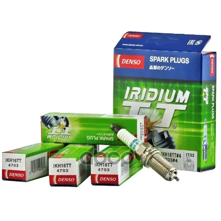 Фото для Свеча Зажигания Dilfr5a-11/Ilfr5d-11/Fk16hr-11 Denso Ikh16tt#4 (4703) (Заменяемые Ikh16, Vkh16, K16hpru11, Sk16hr11, Fk20hr11...