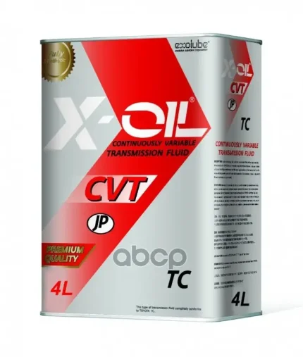 Фото для Жидкость Трансмиссионная Cvt To Fluid Tc 4л. X-Oil X-OIL арт. A7C061-04T