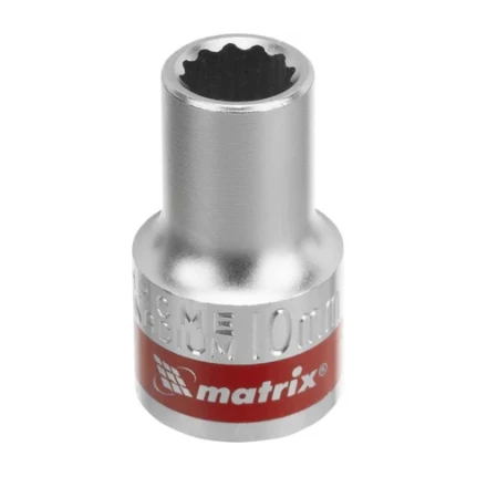 Фото для Головка 10мм (1/2) (12 гр) - Matrix