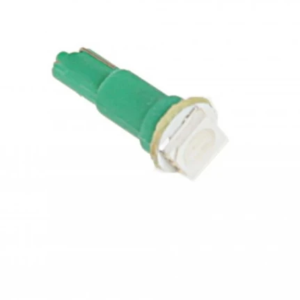 Фото для Лампа авто светодиодная 12V 1.2W (W2х4.6d) 1SMD зеленый - Диалуч