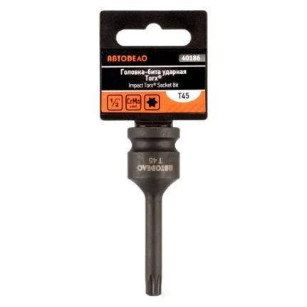 Фото для Бита - головка "TORX" Т-45 (1/2) удлиненная ударная - АвтоДело