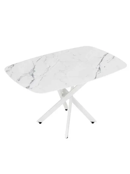 Стол обеденный Оникс Стекло (подстолье кросс)