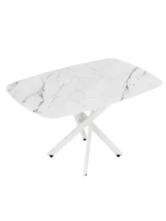 Стол обеденный Оникс Стекло (подстолье кросс)