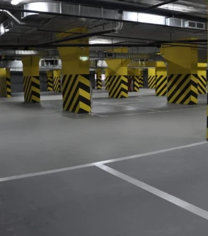 Полимерные наливные полы для паркингов, гаражей
